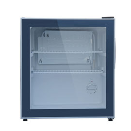 中国 48リットルのガラス ドアの飲料のクーラー/小さいガラス ドア冷却装置調節可能な棚 サプライヤー